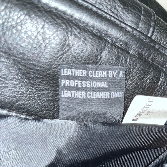 Men's Black Leather Jacket by Thinsulate - Picture 12 of 14